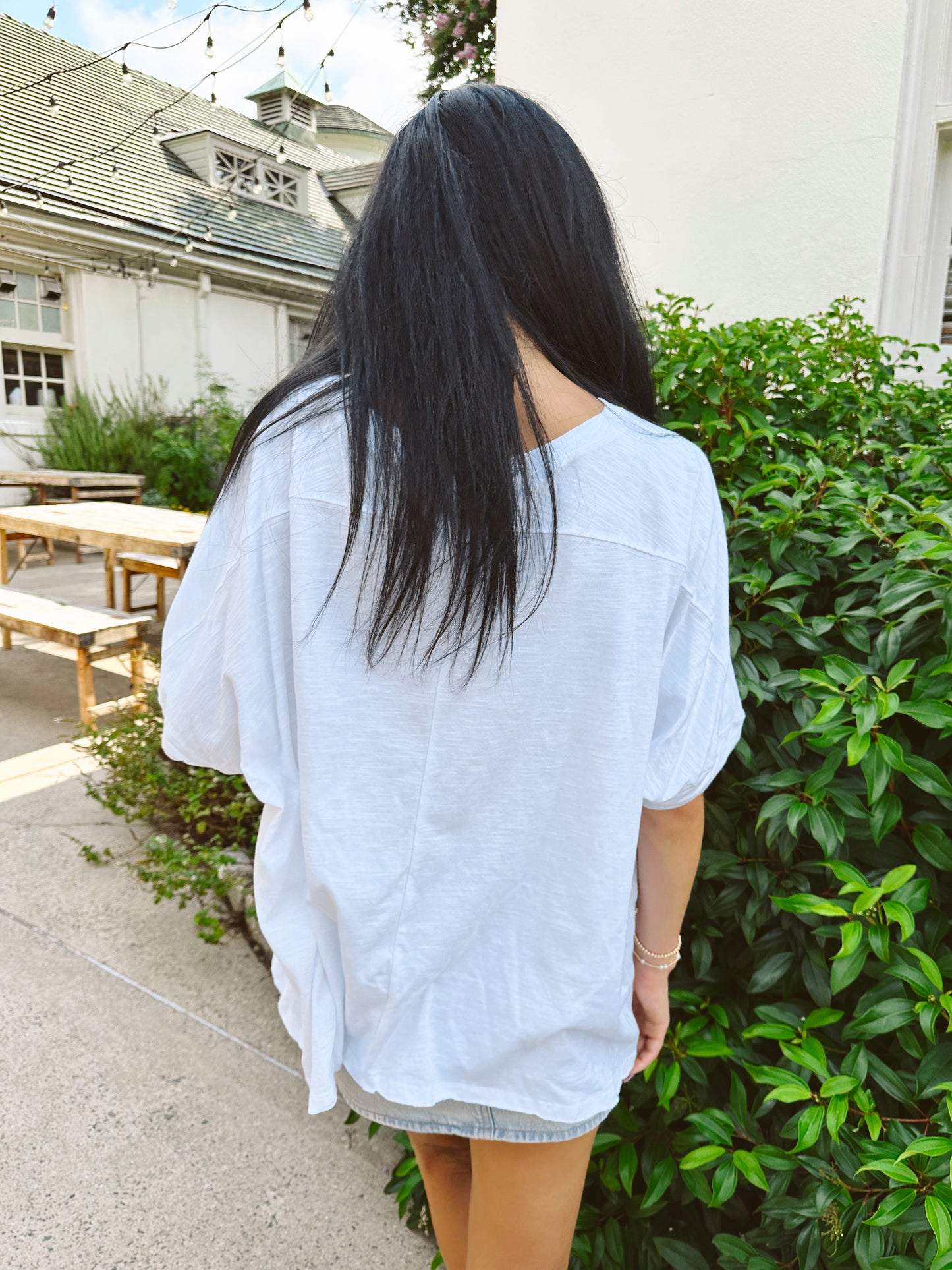 Back To The Basics Top - In White