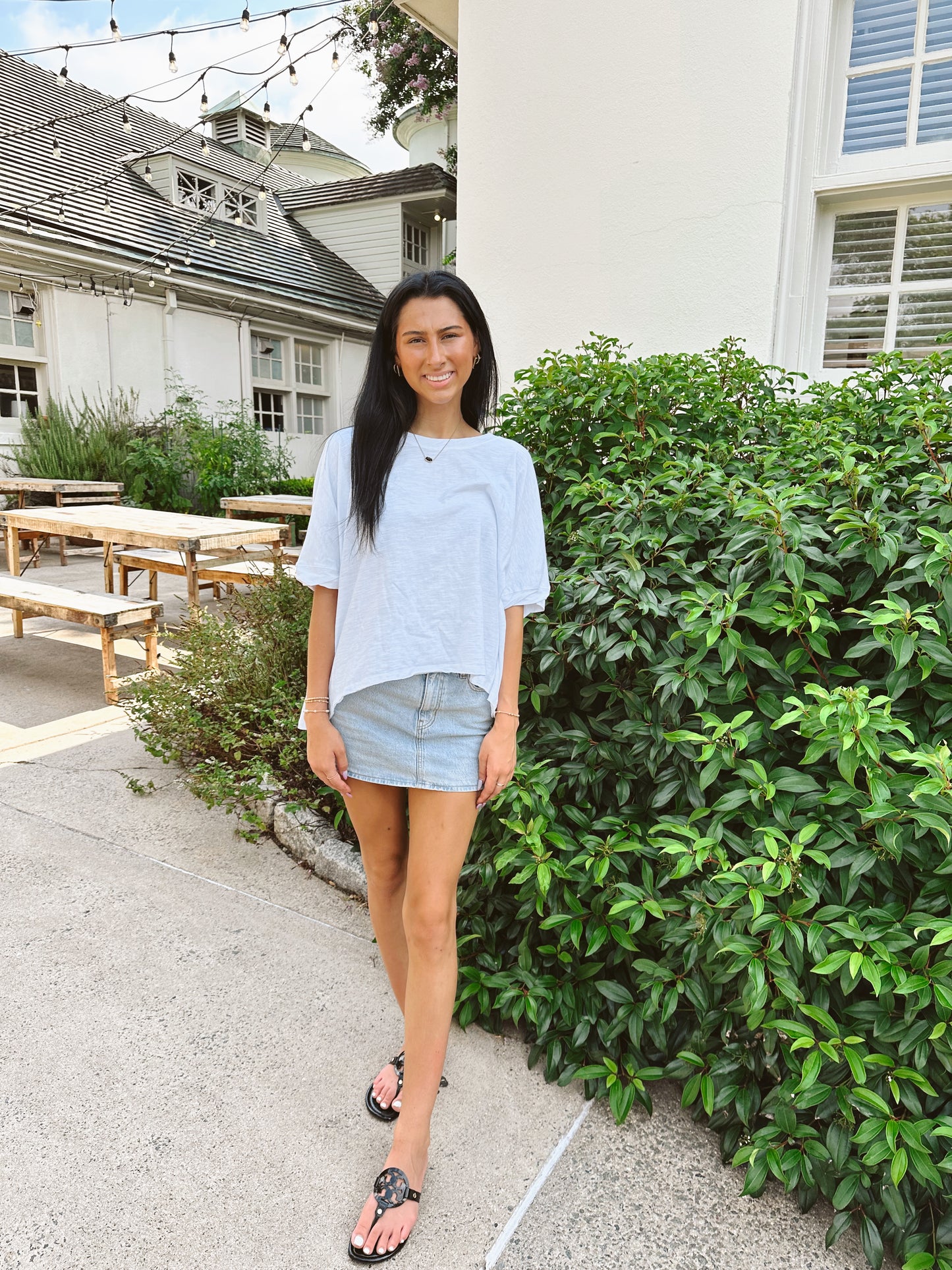 Back To The Basics Top - In White