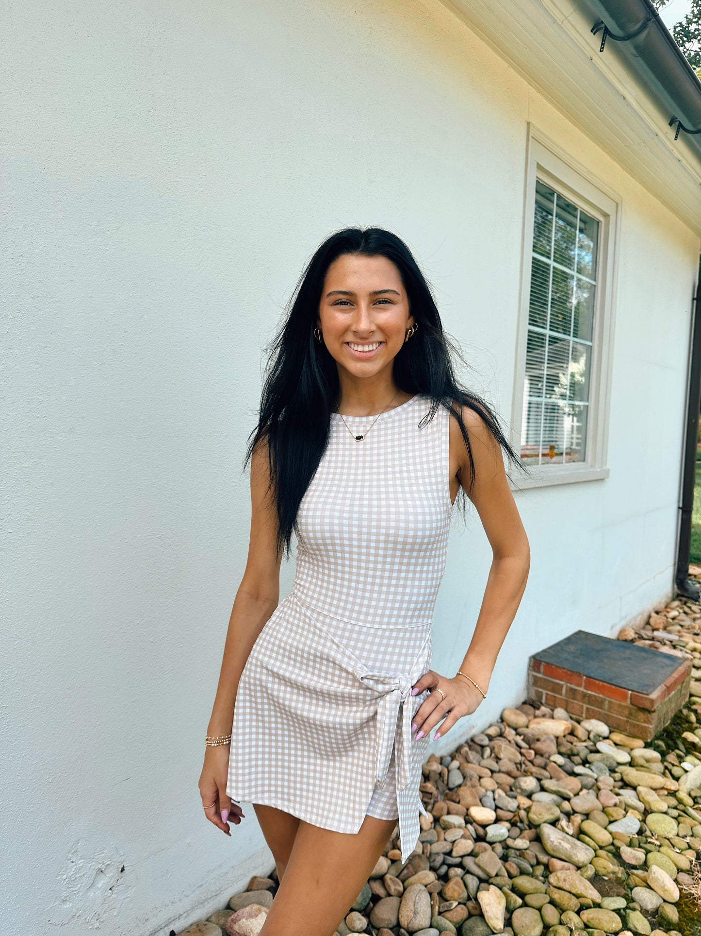 Taupe Darling Dress