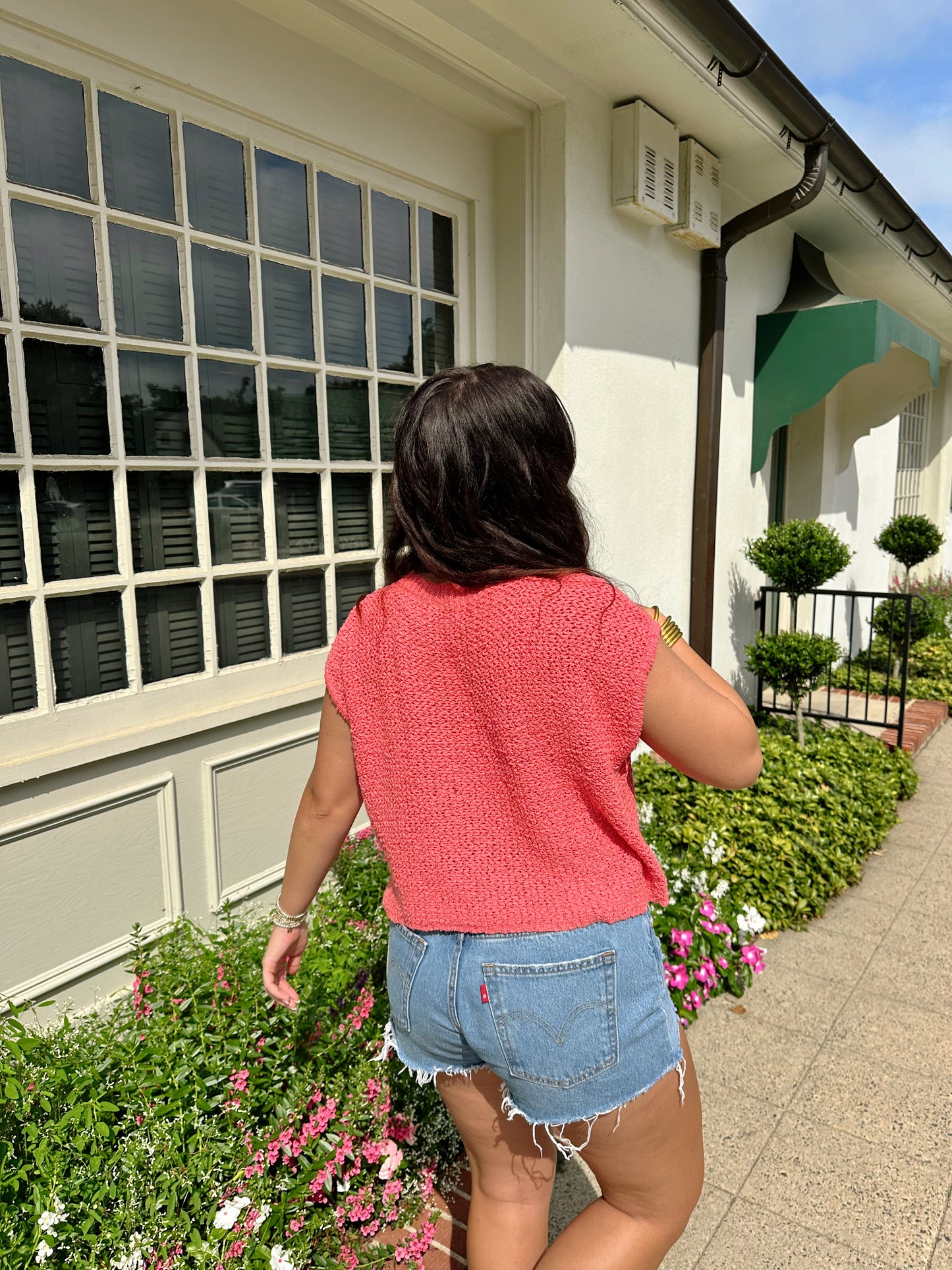 Blushing Knit Top