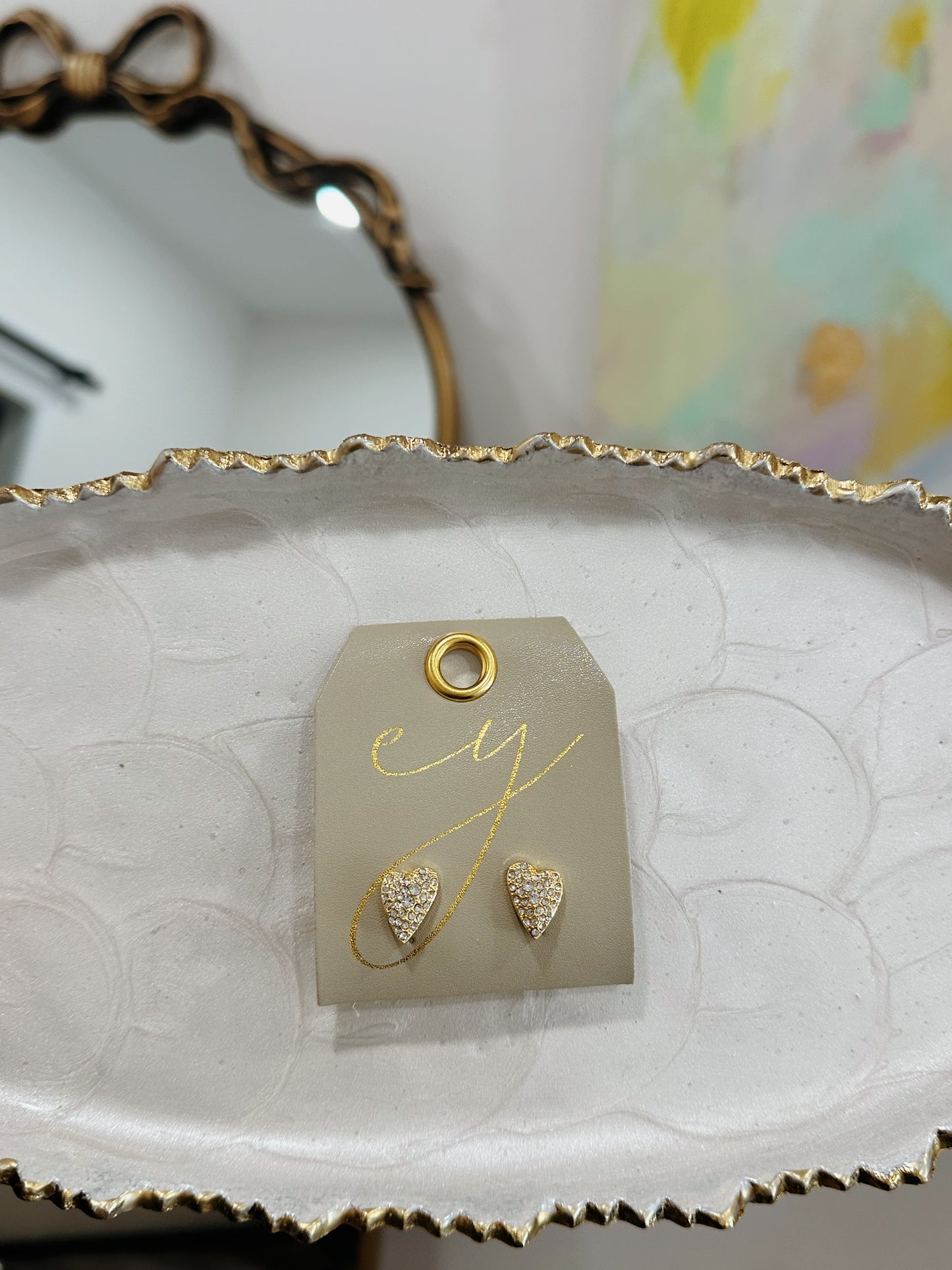 Radiant Heart Earrings