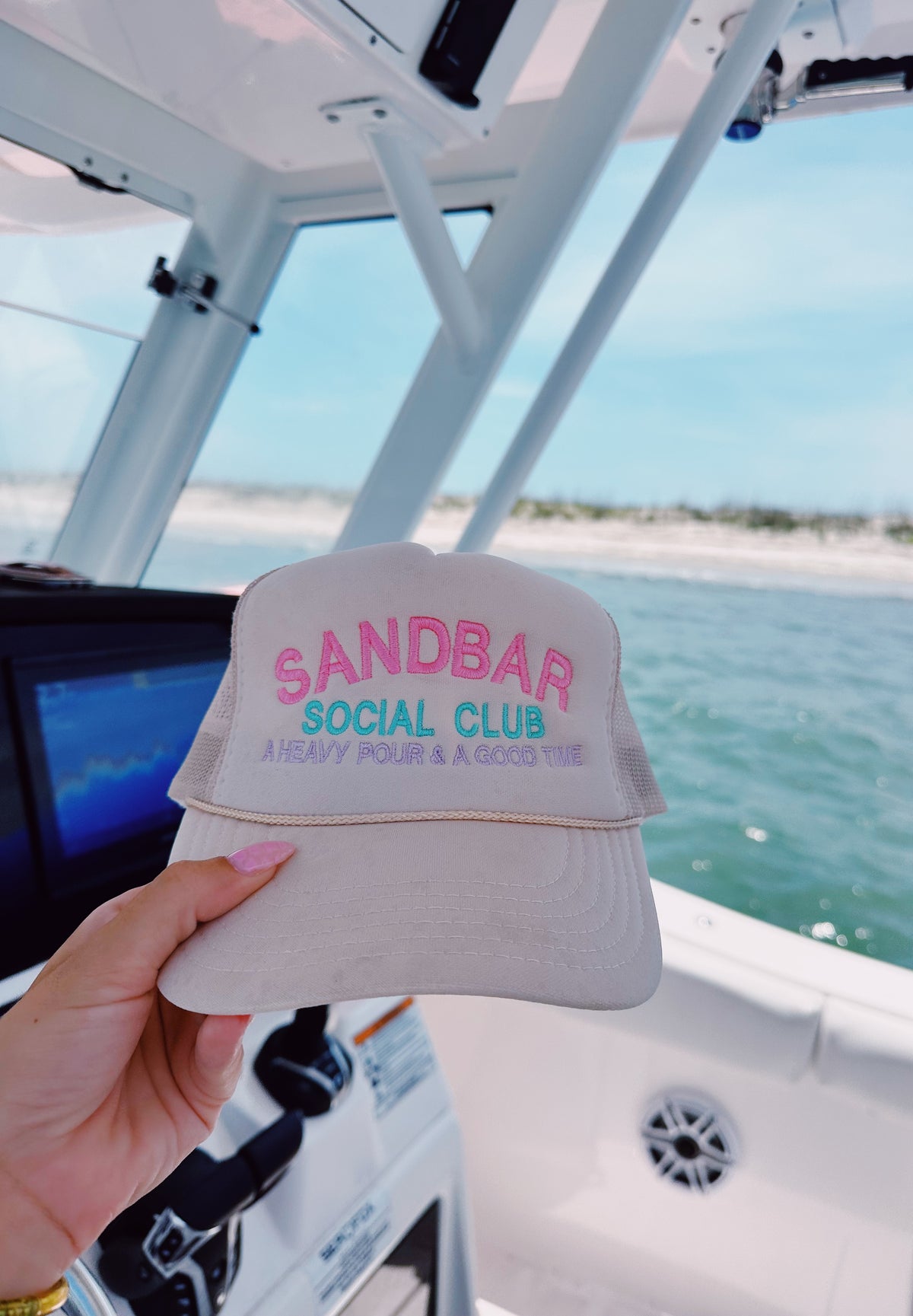 Sandbar Social Club Trucker Hat