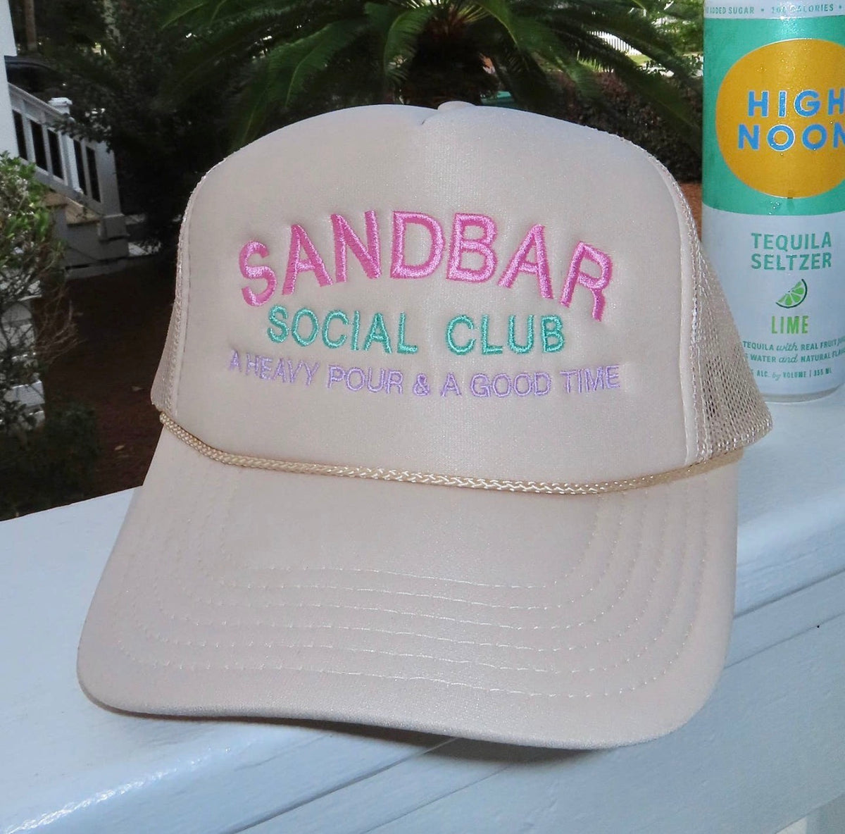 Sandbar Social Club Trucker Hat