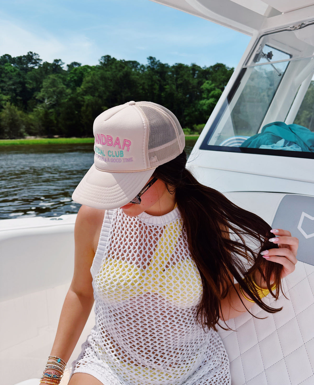 Sandbar Social Club Trucker Hat
