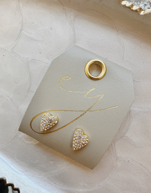 Radiant Heart Earrings