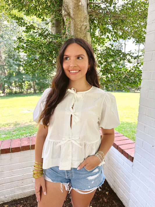 Pretty In Bows Top