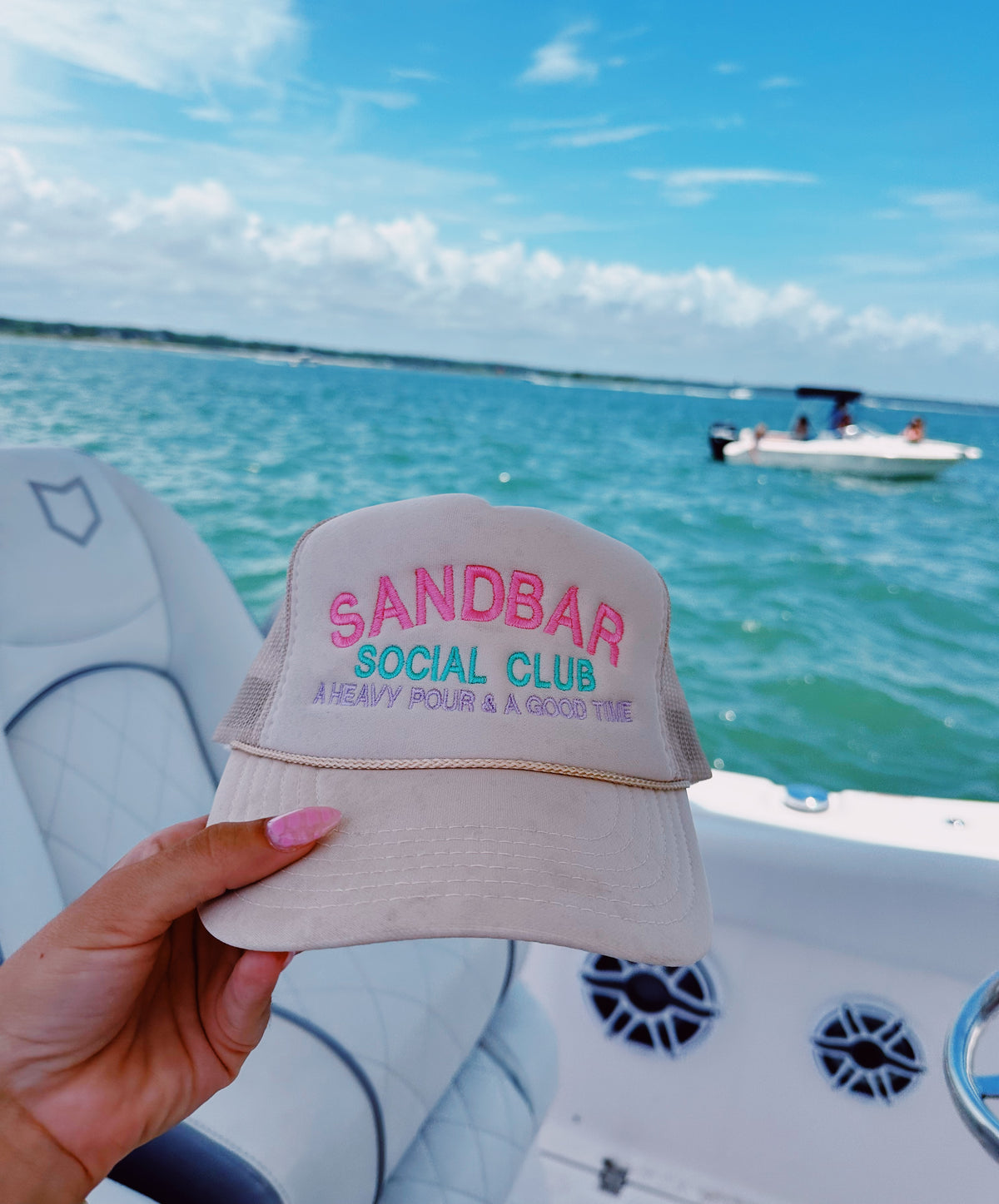 Sandbar Social Club Trucker Hat