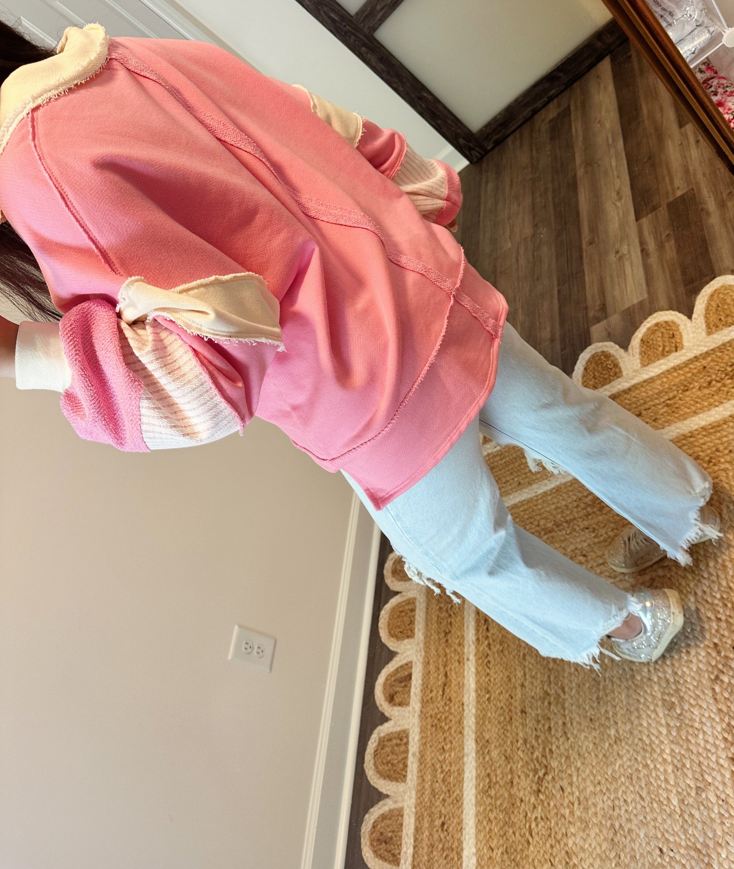 Bucket List Terry Blush Top