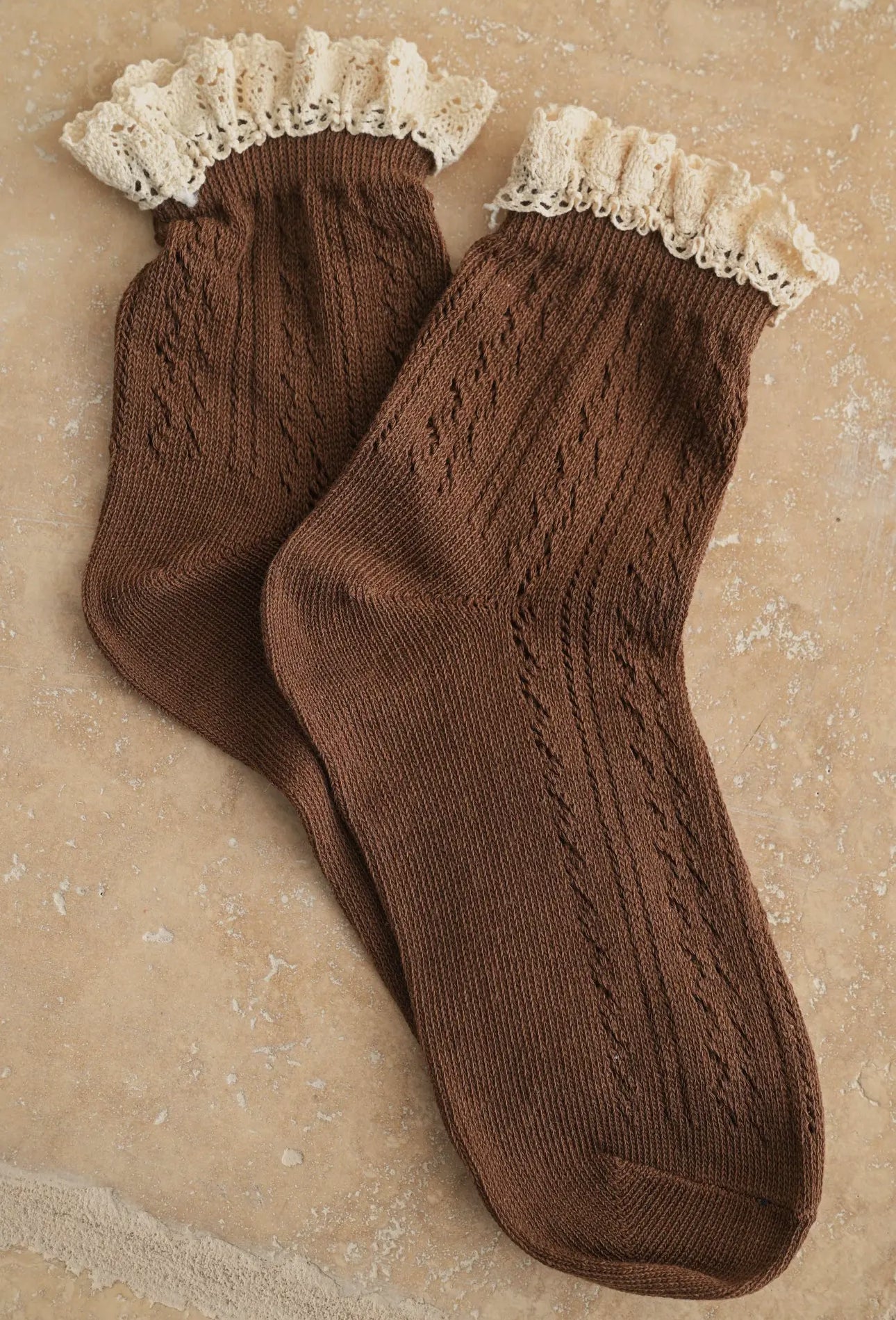 Cabin Campfire Crochet Socks